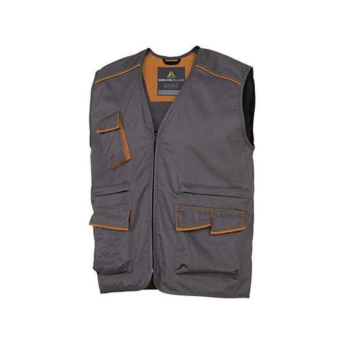 foto del prodotto deltaplus gilet panoply panostyle m6gil taglia xxxl blu arancio