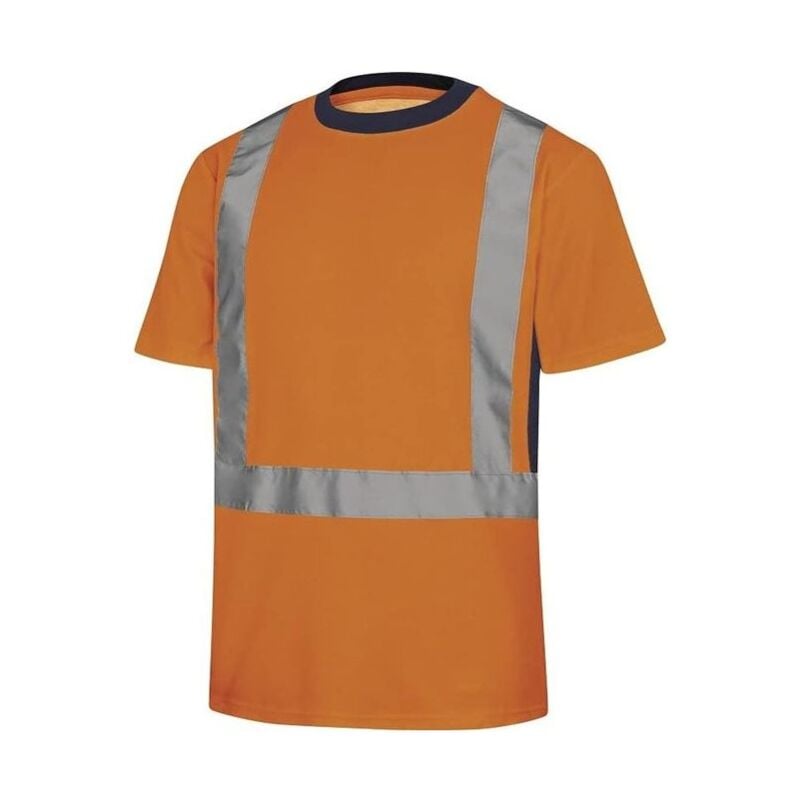 foto del prodotto deltaplus t shirt nova arancio fluo dpi taglia xl