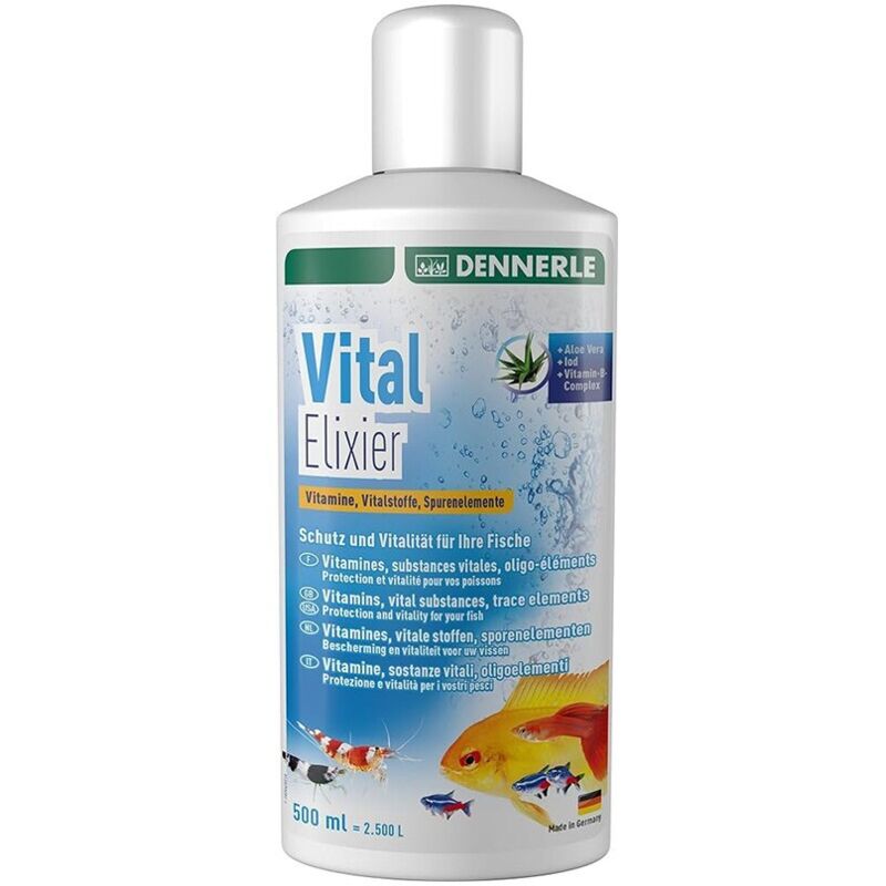 foto del prodotto dennerle vital elixier oligoelementi per acqua dolce formato 500 ml