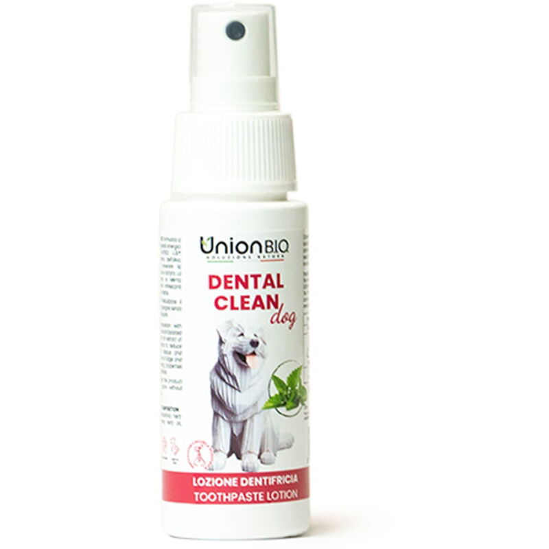 foto del prodotto dental clean dog lozione dentifricia riduce la formazione di placca e tartaro per cani 50 ml