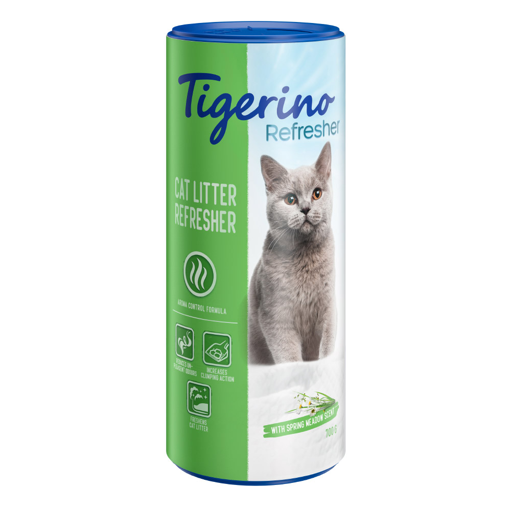 foto del prodotto deodorante per lettiera tigerino deodoriser refresher spring fresh 700 g