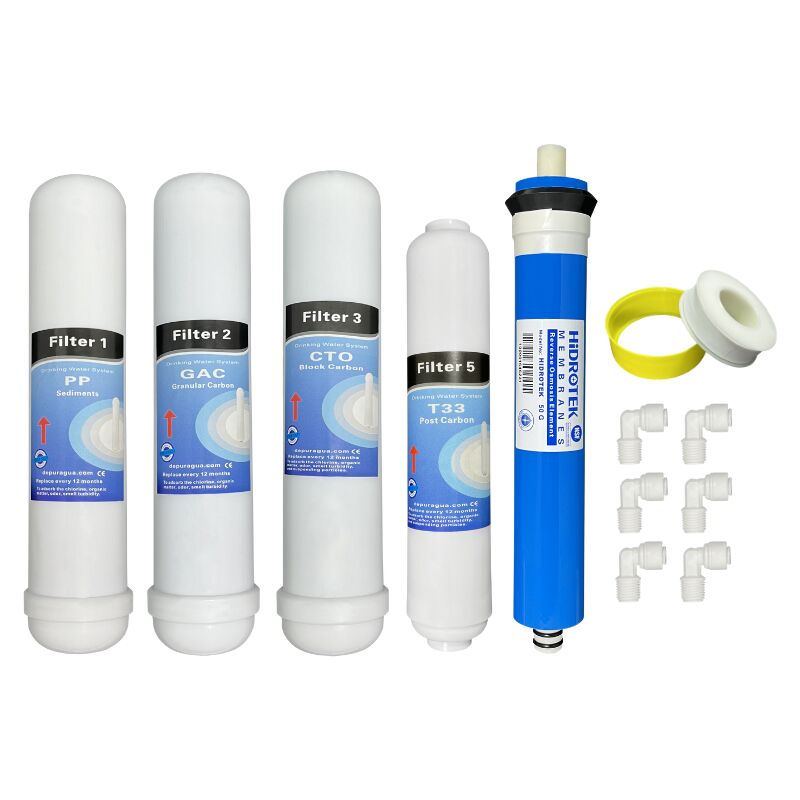 foto del prodotto depuragua ricambi osmosi inversa in linea e membrana 50 gpd compatibile