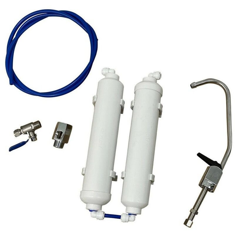 foto del prodotto depuratore acqua sottolavello toodo duo con filtro a sedimenti 5 e carbone attivo