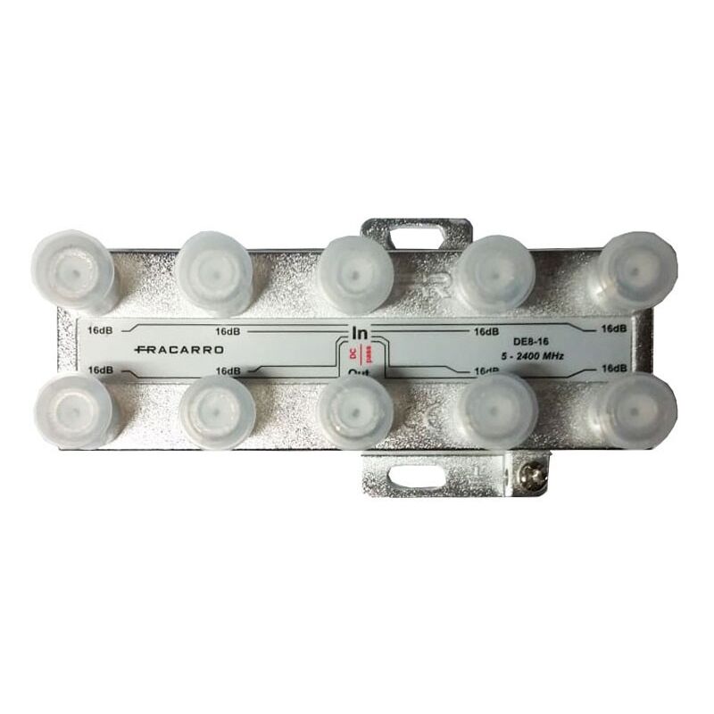 foto del prodotto derivatore tv fracarro 8 vie attenuazione 16db 5 2400mhz