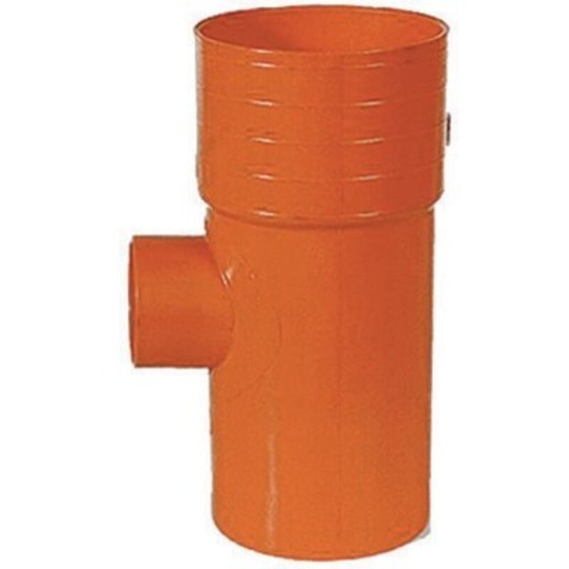 foto del prodotto derivazione 87 ridotte in pvc arancio diam. 125 x 63