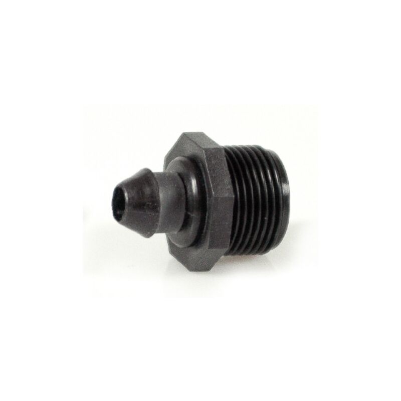 foto del prodotto derivazione con gommino fil. maschio per tubi pe 3 4 irrit ec