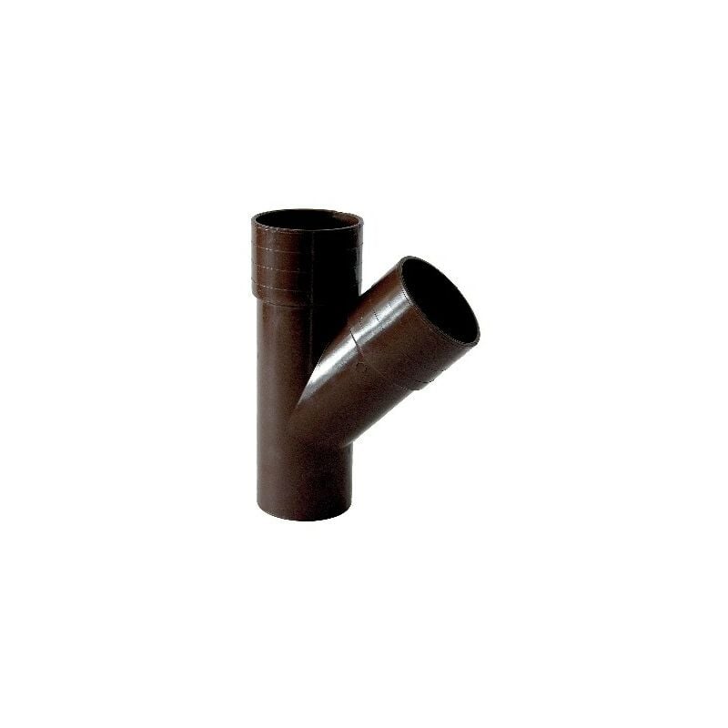 foto del prodotto derivazione pluviale 45 diam. 100 marrone dh