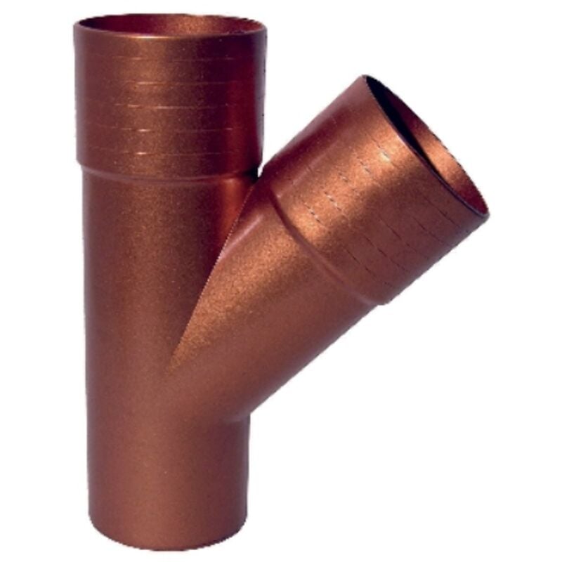 foto del prodotto derivazione pluviale 45 diam. 100 - rame rosso