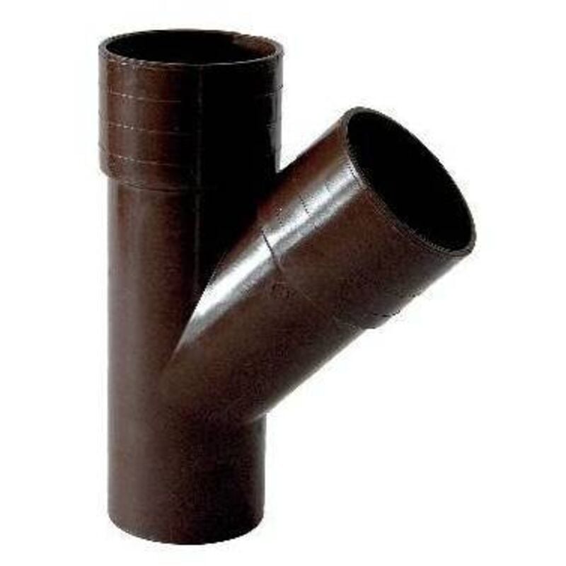 foto del prodotto derivazione pluviale 45 diam. 80 - marrone dh