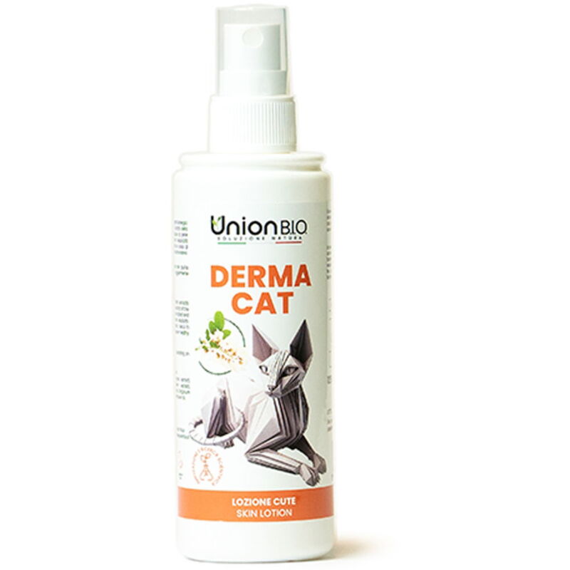 foto del prodotto derma cat deterge, protegge e nutre naturalmente la pelle ripristinando l equilibrio cheratinico sul pelo danneggiato 125 ml