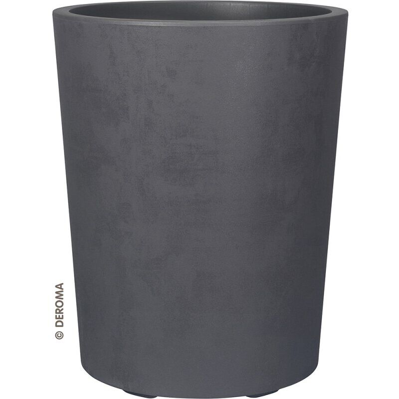 foto del prodotto deroma vaso millennium rinf. h53 antracite nuova