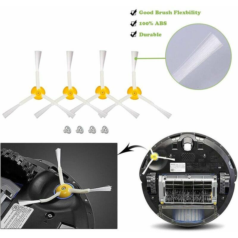 foto del prodotto derrui roomba 600 series set di accessori 15 pezzi