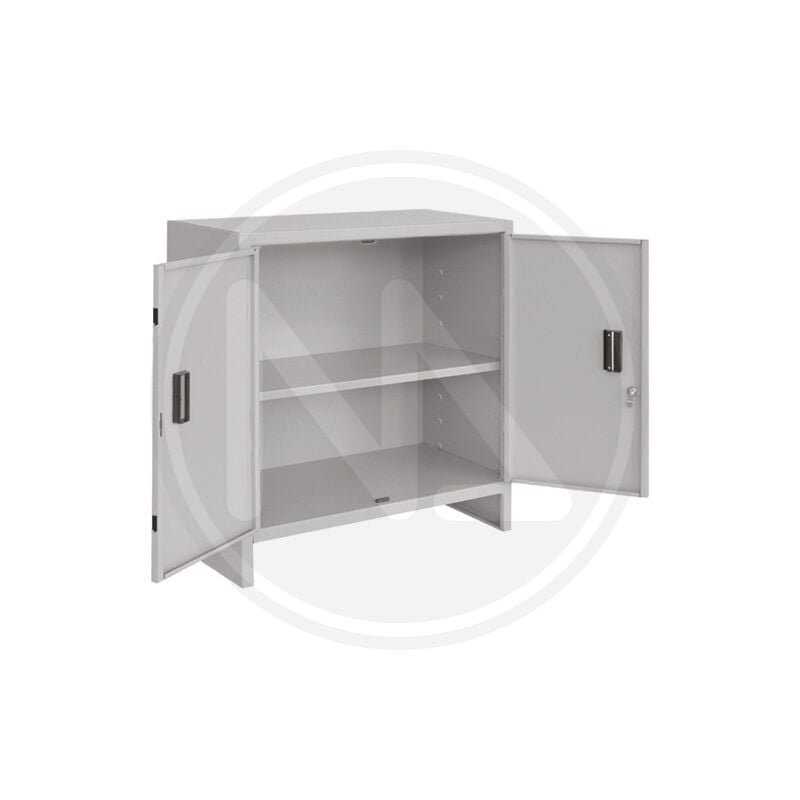 foto del prodotto des armadio minispazio in lamiera metallo 2 ante basso cm78x39x80h armadi tuttopiani