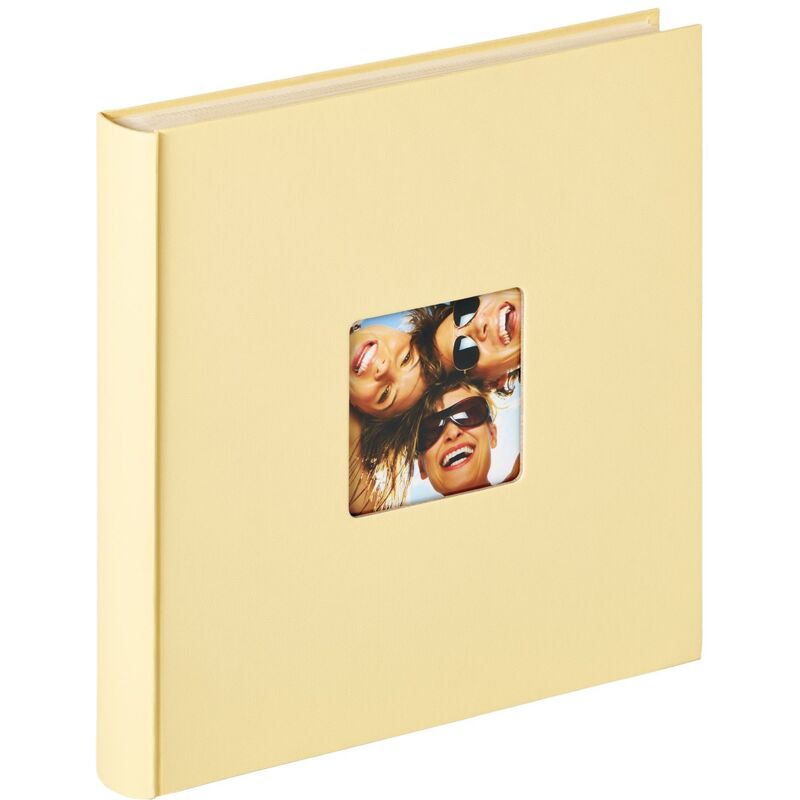 foto del prodotto design album fotografico cr me 33 x 34 cm album autoadesivo con ritaglio di copertina, fun sk 110 h walther