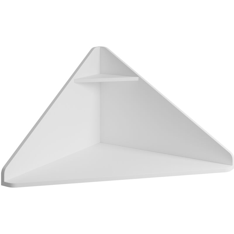 foto del prodotto design ameublement scrivania da parete tavolo a muro computer laptop tavolo da parete scrivania sospesa 93x45x63,7cm bianco opaco modello zen