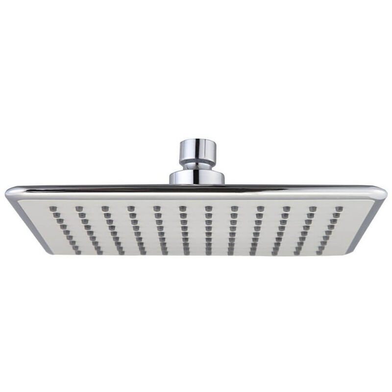 foto del prodotto design cromato 17x23 cm in abs soffione quadrato