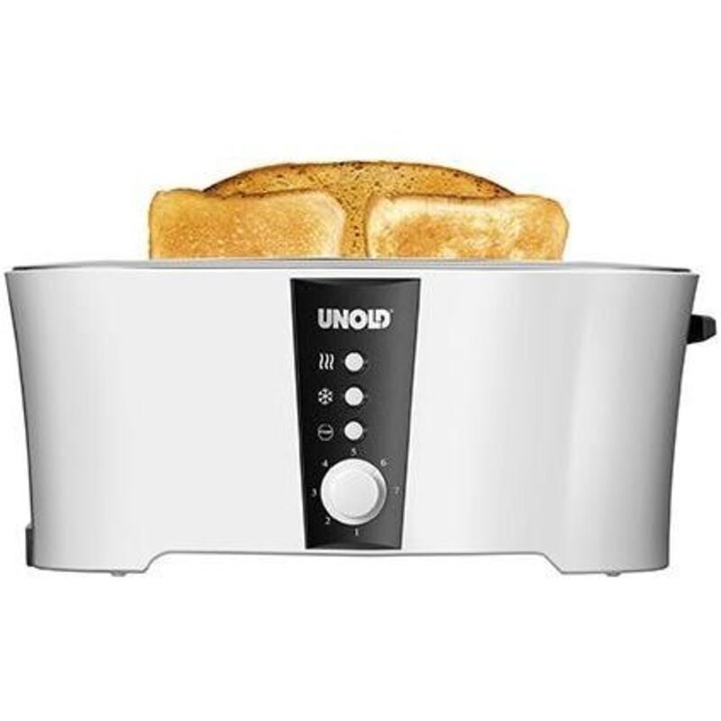 foto del prodotto design dual tostapane custodia cool-touch bianco, nero - unold