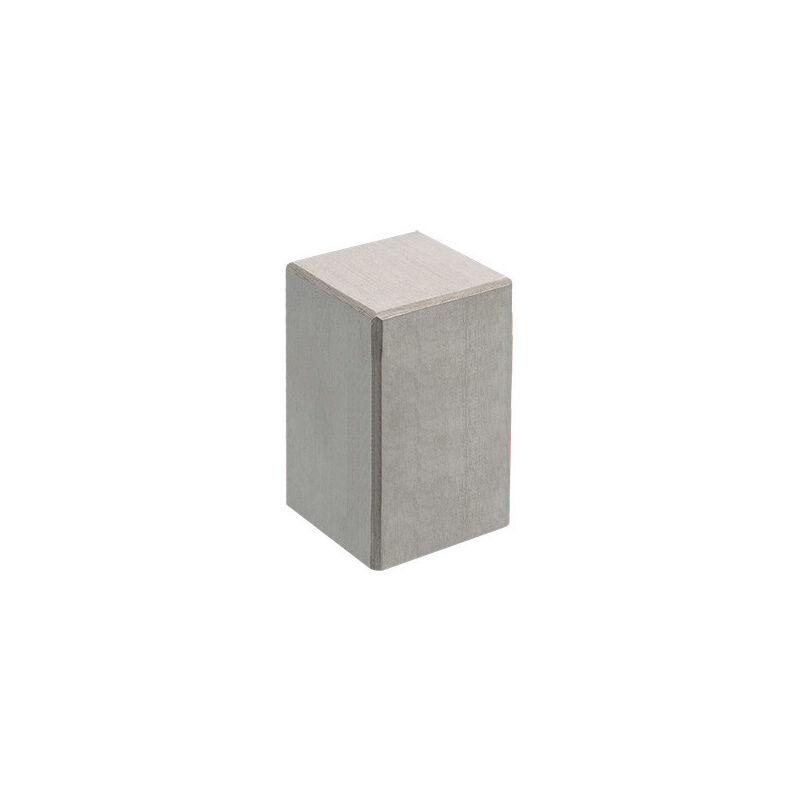 foto del prodotto design mat manopola quadrata 20 mm acciaio inox spazzolato dm8532.in.20.5