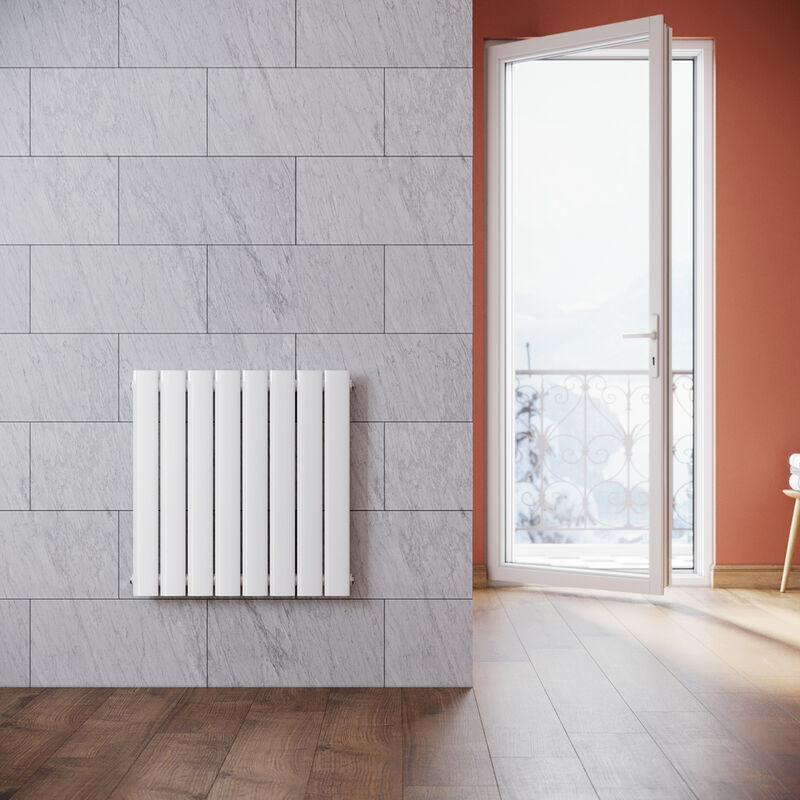 foto del prodotto design radiatore 630x616mm singolo strato bagno soggiorno ingresso laterale bianco pannello piatto bagno radiatore radiatore sonni