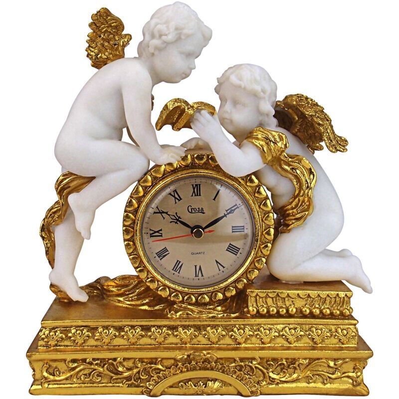 foto del prodotto design toscano ky72570 orologio cherubini di ch teau carbonne, avorio