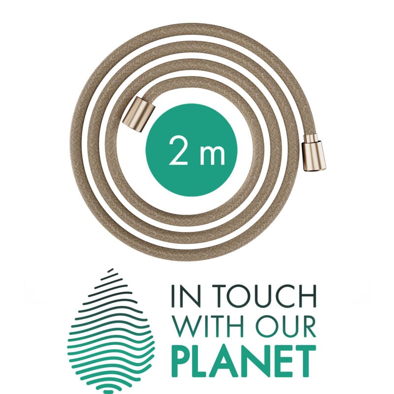 foto del prodotto designflex flexible de douche textile, longueur 2000mm, - hansgrohe