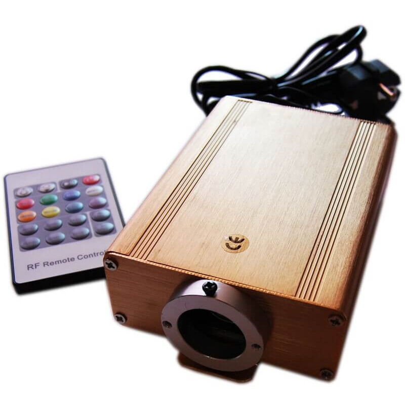 foto del prodotto desineo illuminatore per fibra ottica 16w rgb