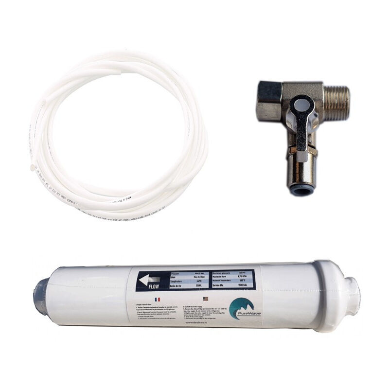 foto del prodotto desineo kit de raccordement pour cartouche filtrante r frig rateur frigo am ricain raccord en t fournis