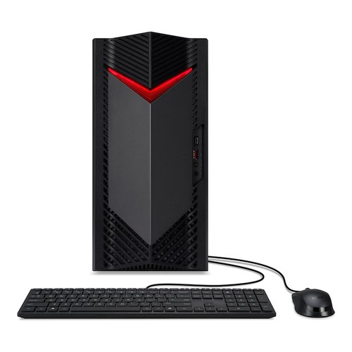 foto del prodotto desktop acer dg e3met 008 nitro 50 n50 650 nero e rosso nero e rosso