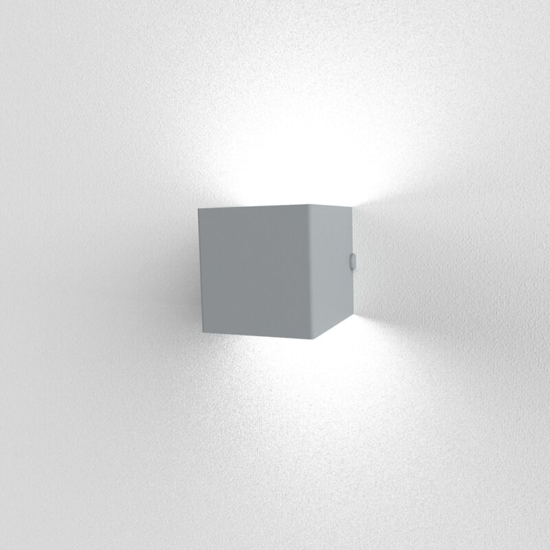 foto del prodotto desmo s sospensione, 2x gx53, max 8w, metallo, grigio, 10x10cm lumicom