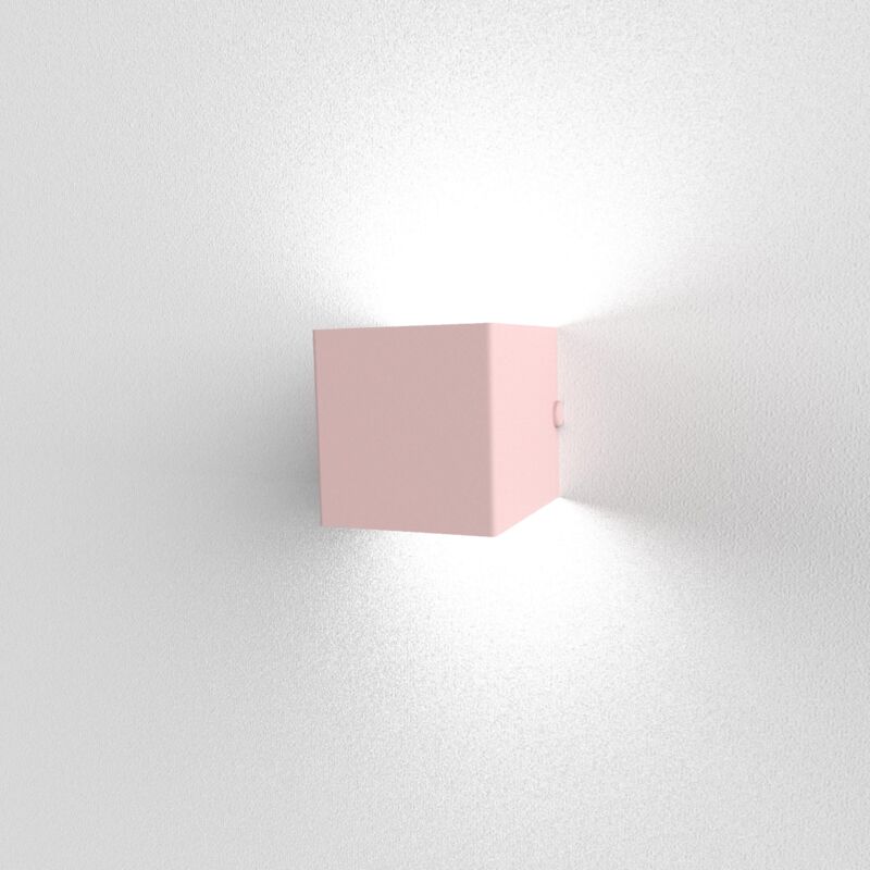 foto del prodotto desmo s sospensione, 2x gx53, max 8w, metallo, rosa, 10x10cm lumicom