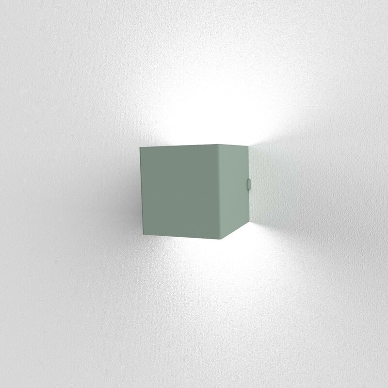 foto del prodotto desmo s sospensione, 2x gx53, max 8w, metallo, verde iceberg, 10x10cm lumicom