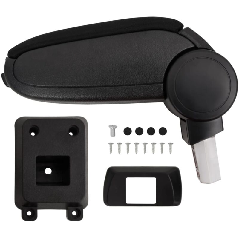 foto del prodotto destockoutils bracciolo per auto nero 12x33x 24 42 cm in abs vidaxl