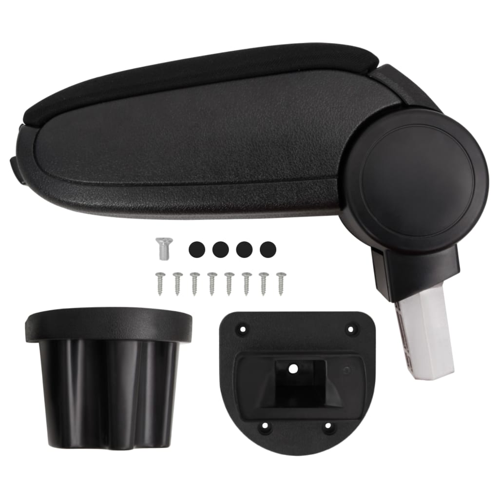 foto del prodotto destockoutils bracciolo per auto nero 13,5x32,5x 31 46,5 cm in abs vidaxl