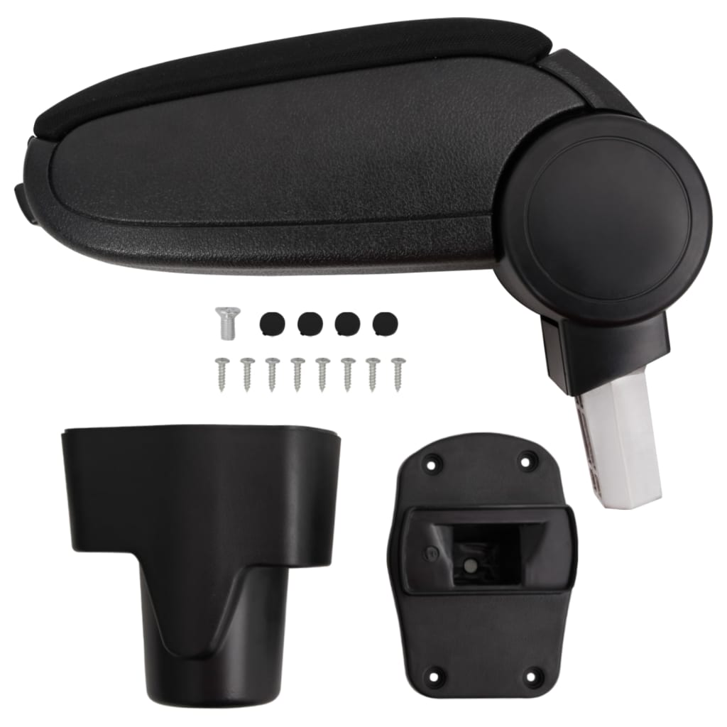 foto del prodotto destockoutils bracciolo per auto nero 13x34x 36,5 53 cm in abs vidaxl