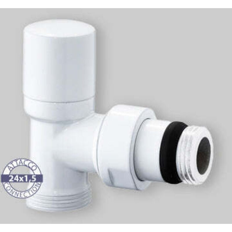 foto del prodotto detentore aida a squadra bianco - 1 2 - 24 x 1.5