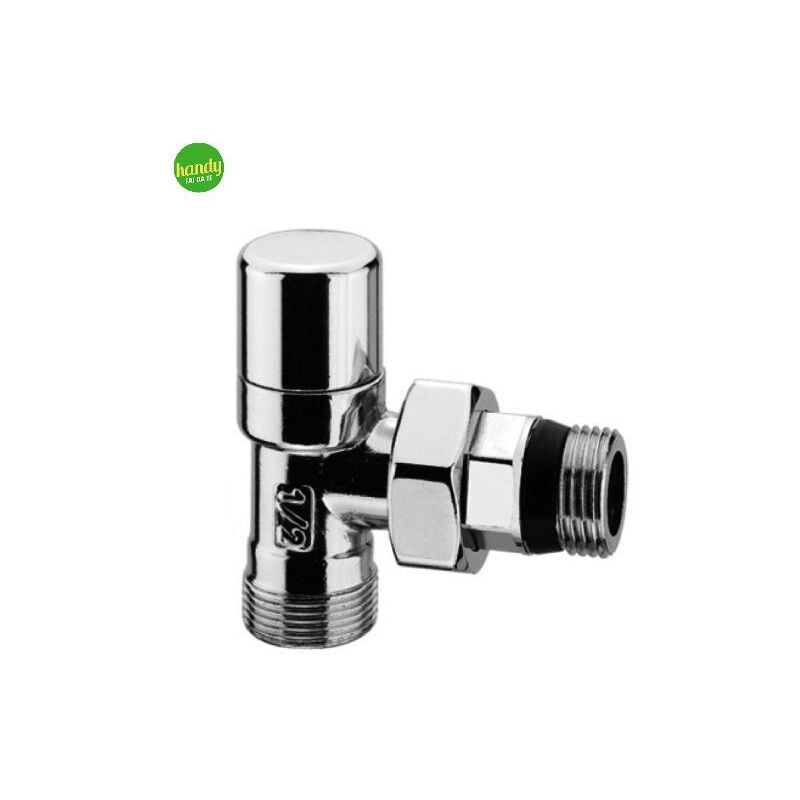 foto del prodotto detentore per radiatori cromata attacco squadro 1 2 arteclima