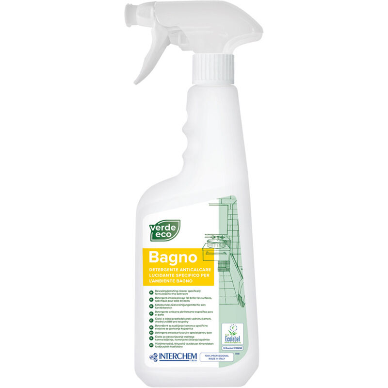 foto del prodotto detergente anticalcare verde eco bagno 750 ml
