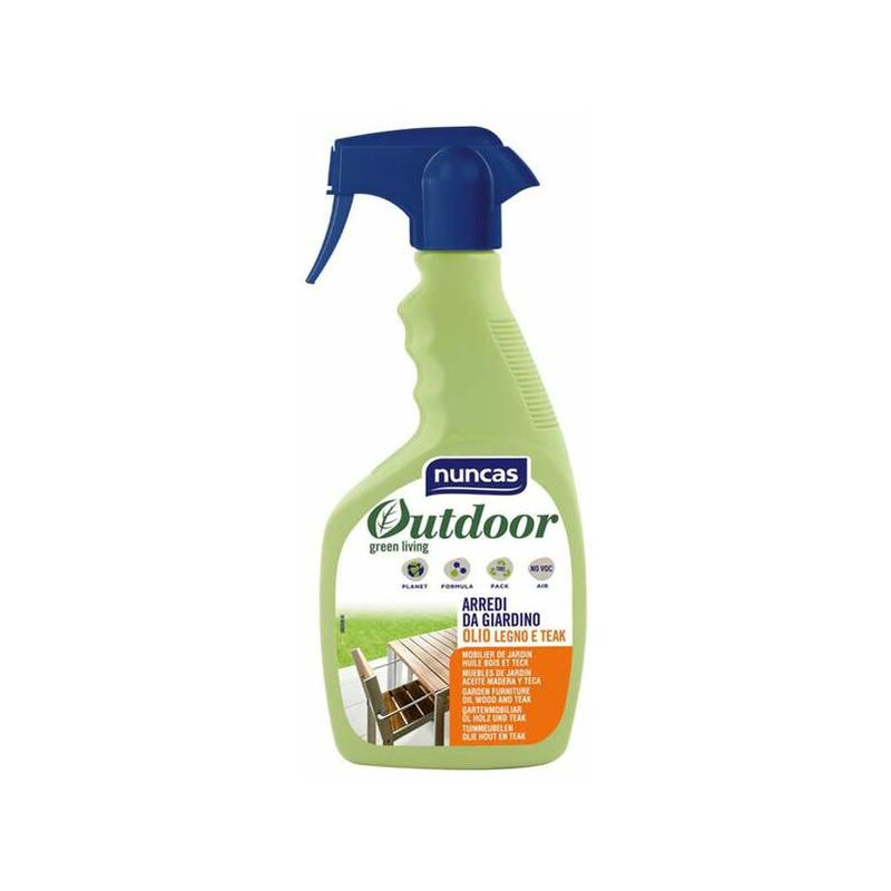 foto del prodotto detergente arredi esterni legno teak 500 ml nuncas