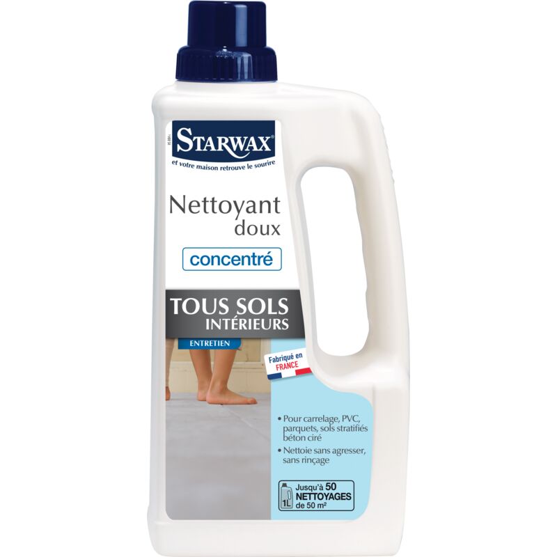 foto del prodotto detergente delicato per tutti i pavimenti 1 l starwax