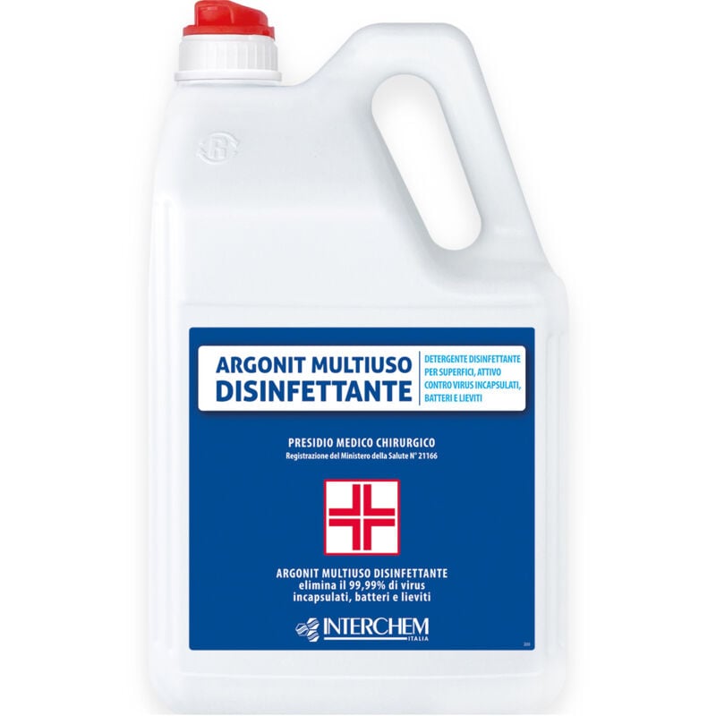 foto del prodotto detergente disinfettante multiuso argonit pmc 5 litri