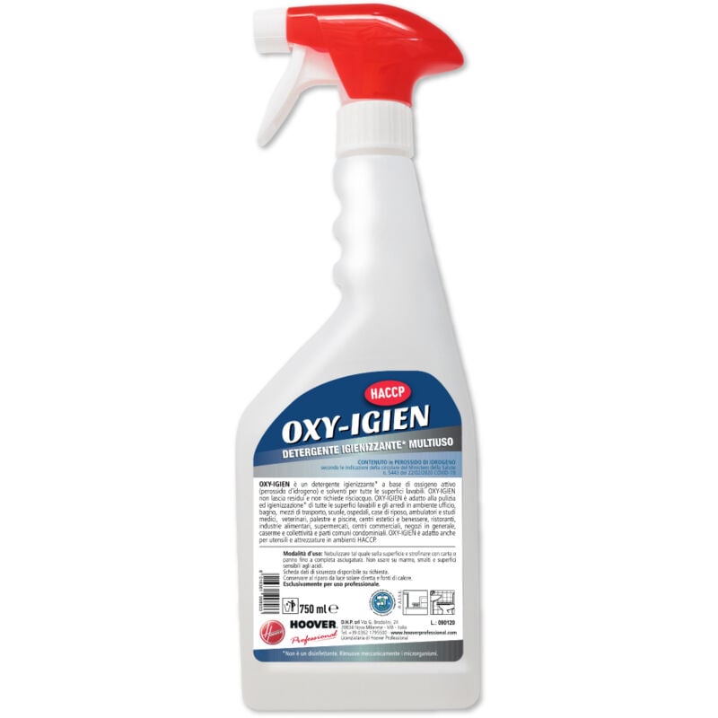 foto del prodotto detergente igienizzante oxy igien 750 ml