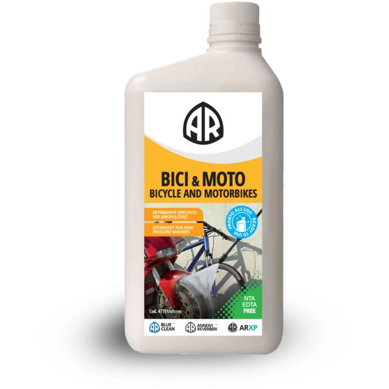 foto del prodotto detergente per idropulitrici annovi reverberi bici e moto 1 l