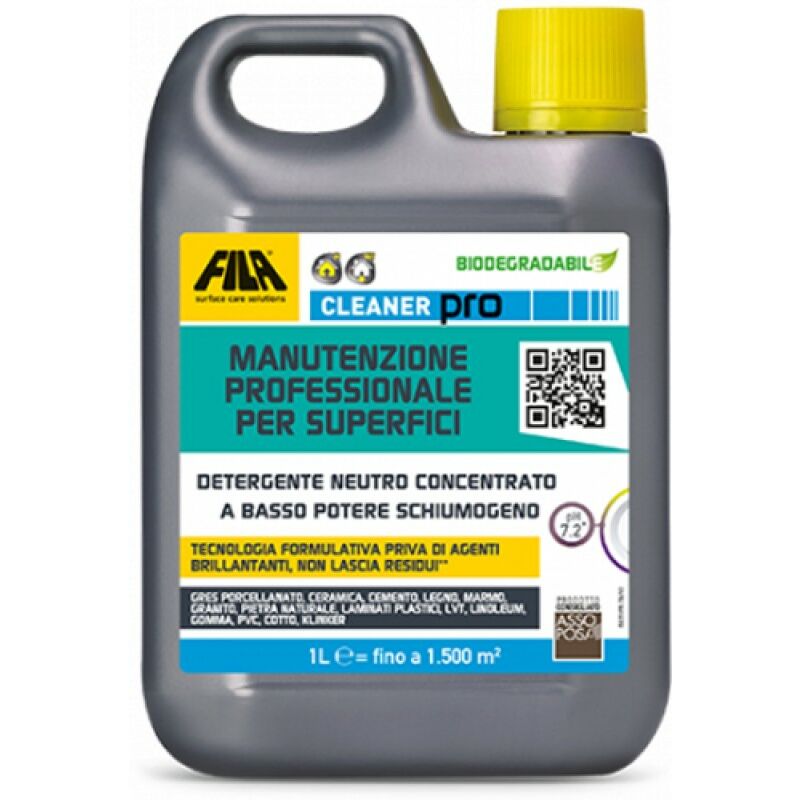 immagine 0 del prodotto detergente per pavimenti fila art. fila cleaner 1 litro.