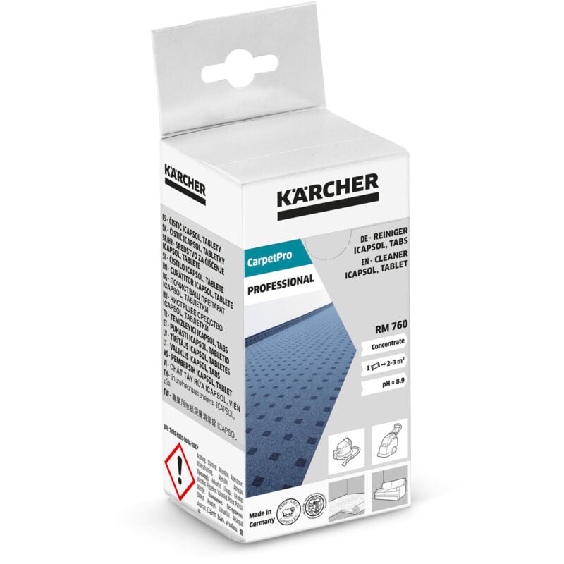 foto del prodotto detergente per tappeti karcher carpetpro rm 760