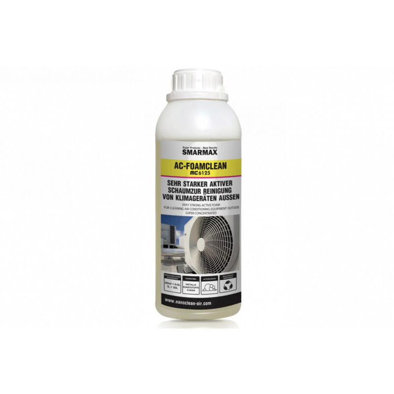 foto del prodotto detergente per unit esterne ac foamclean, barattolo da 900 ml.