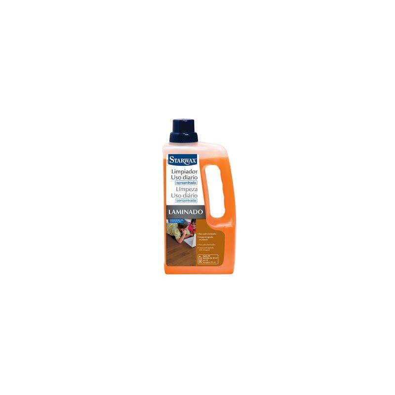 foto del prodotto detergente per uso quotidiano per pavimenti laminati 1l starwax