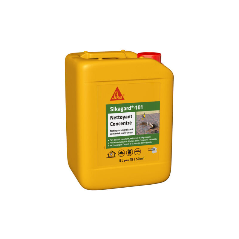 foto del prodotto detergente sgrassante gard 101 detergente concentrato 5l sika