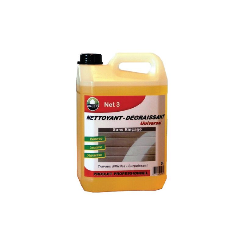 foto del prodotto detergente sgrassante universale net 3 senza risciacquo - lattina da 5l - 405005 - dalep