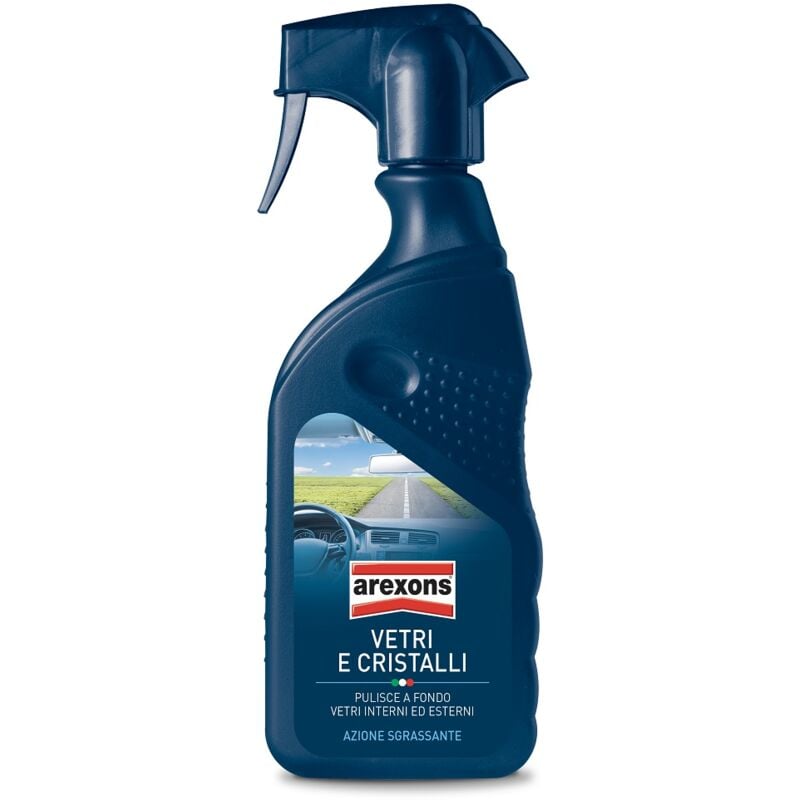 foto del prodotto detergente spray vetri e cristalli ml 500 arexons