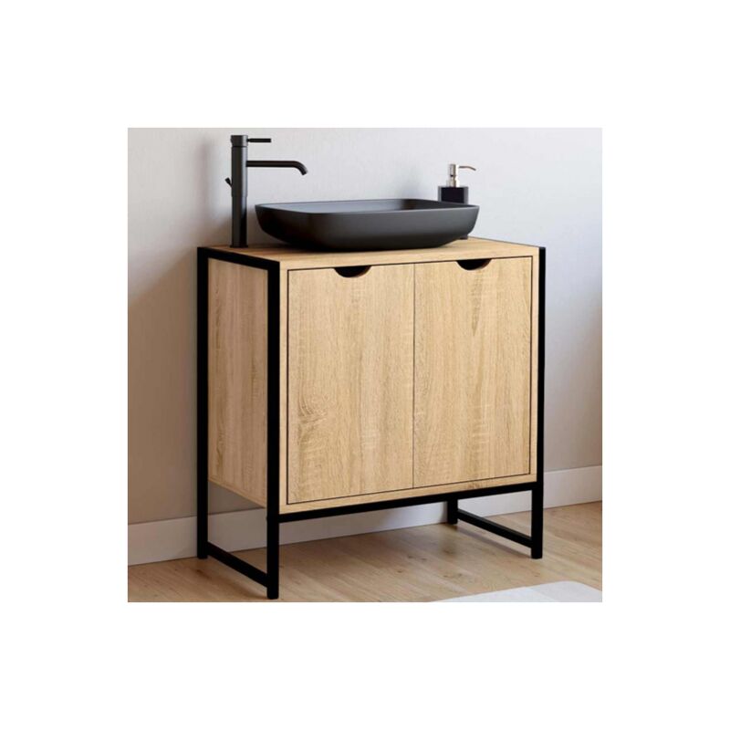 foto del prodotto detroit mobile bagno di design industriale